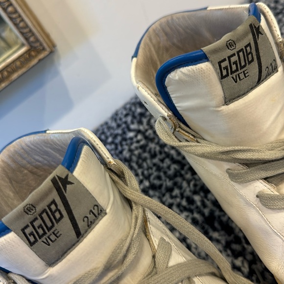 Golden Goose 2.12 leather high-tops - euro size 45 - striking - great condition - Picture 4 of 16